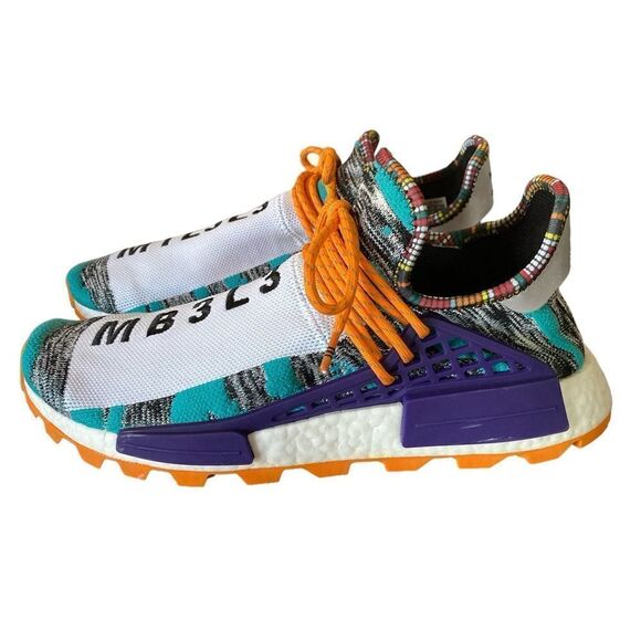 Adidas Shoes Men’s Size 11 NMD Hu Pharrell M1L3L3 Solar Pack - Picture 6 of 16